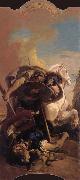 Giovanni Battista Tiepolo The death of t he consul Brutus in single combat with aruns USA oil painting artist